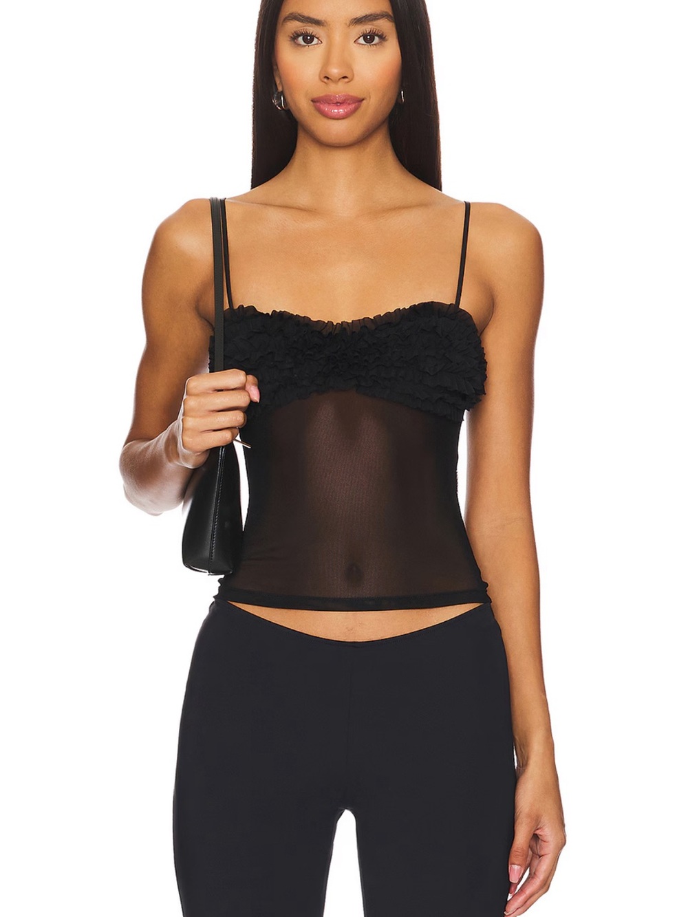 Carmine Cami Top in Black
